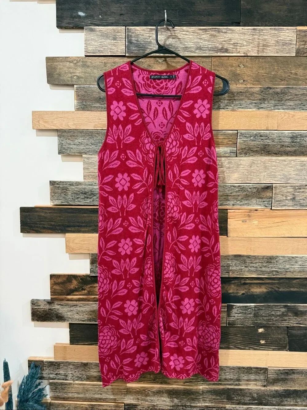 Gudrun Sjoden cardigan vest size Small